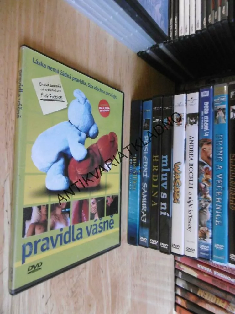 PRAVIDLA VÁŠNĚ, DVD FILM