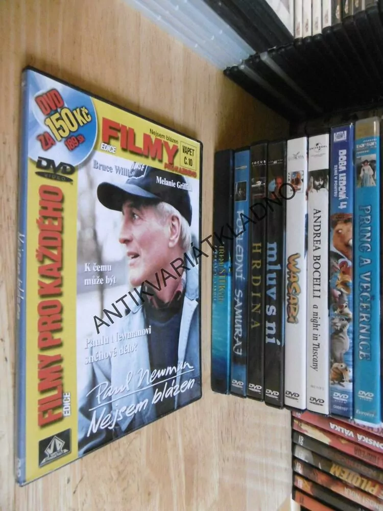 NEJSEM BLÁZEN, PAUL NEWMAN, DVD FILM