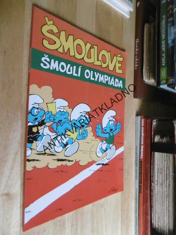 ŠMOULOVÉ, ŠMOULÍ OLYMPIÁDA, KOMIKS, **an
