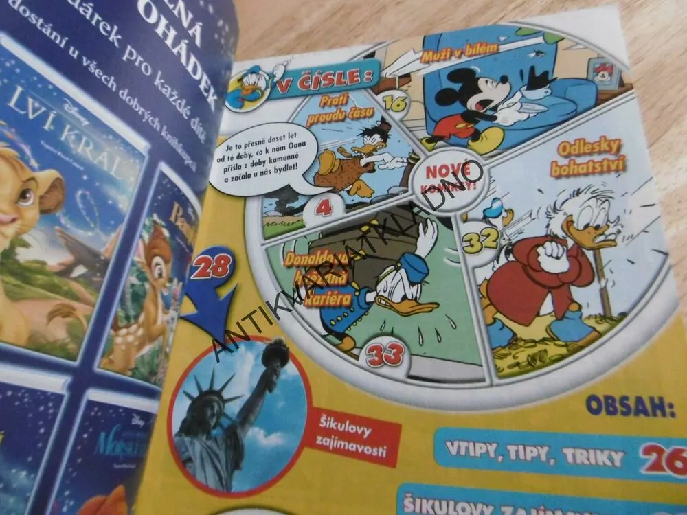 KAČER DONALD, 24/05, komiks DISNEY