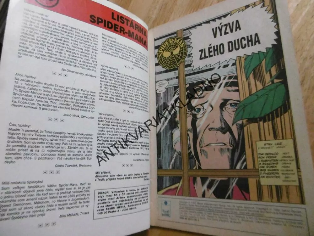 ZÁHADNÝ SPIDER-MAN, 27., KOMIKS