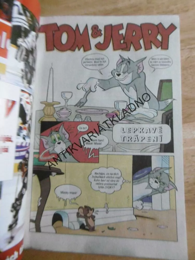 TOM A JERRY, 01-02/2001, KOMIKS,