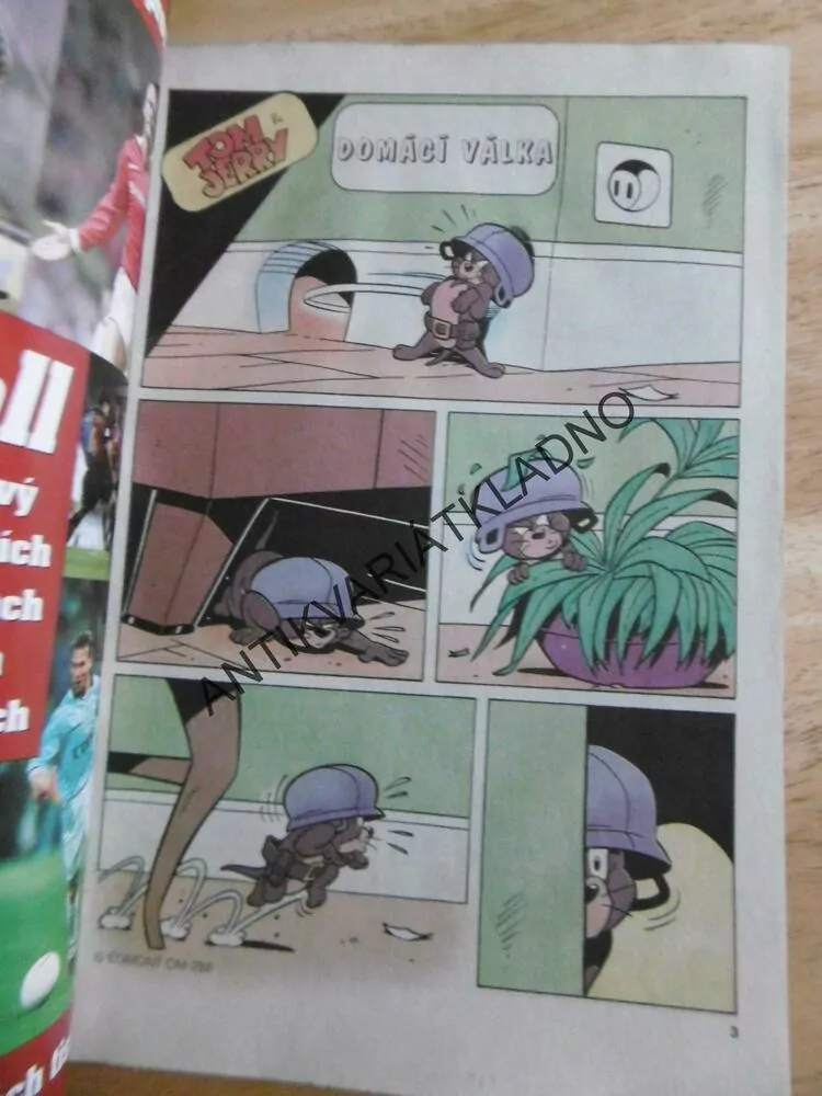 TOM A JERRY, 11-12/2000, KOMIKS,