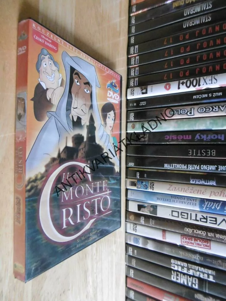 HRABĚ MONTE CHRISTO, DVD FILM POHÁDKA