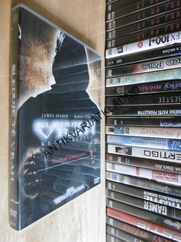 SLEDUJE TĚ VRAH, KEANU REEVES, DVD FILM 