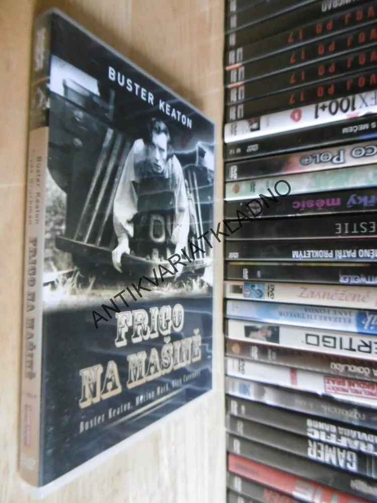 FRIGO NA MAŠINĚ, BUSTER KEATON, DVD FILM