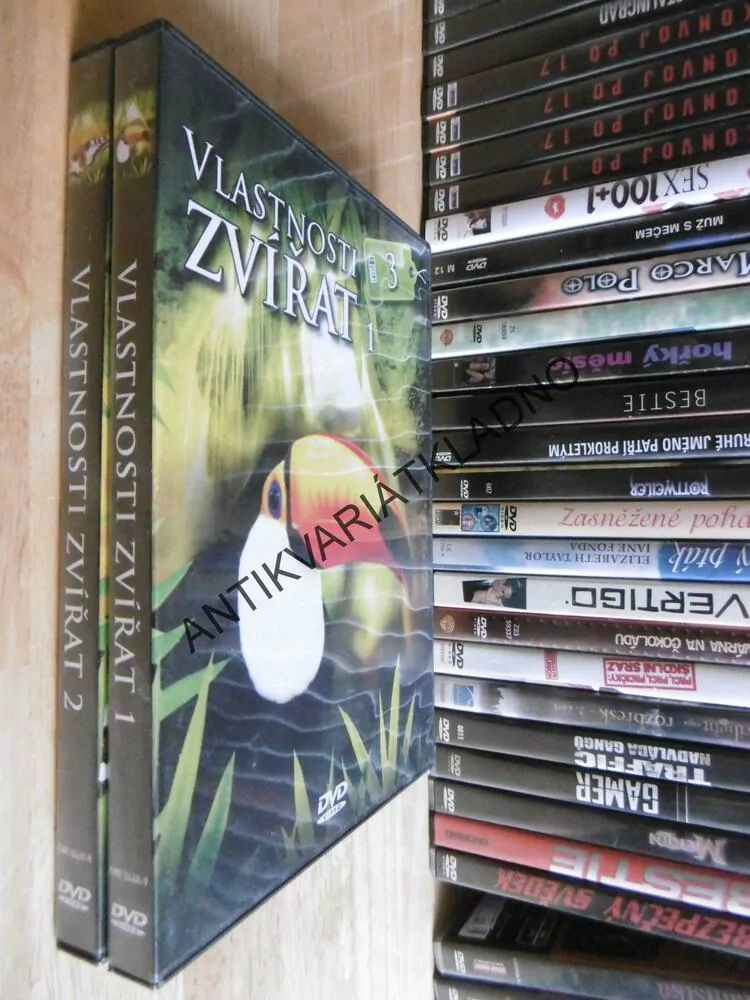 VLASTNOSTI ZVÍŘAT 1-2, DVD FILM DOKUMENT