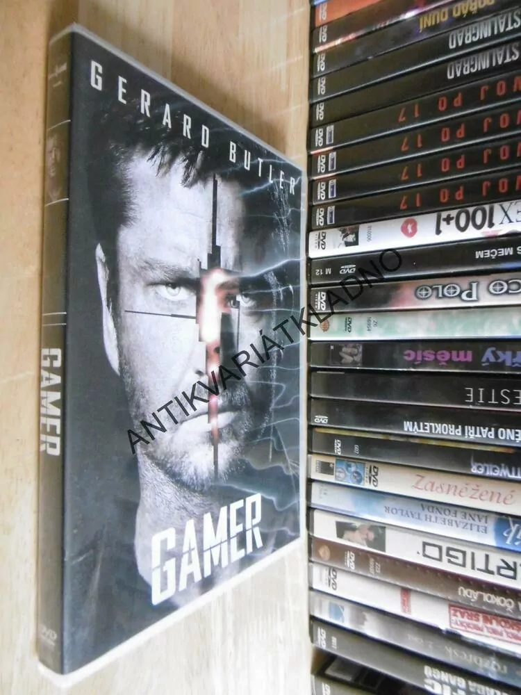 GAMER, GERARD BUTLER, DVD FILM
