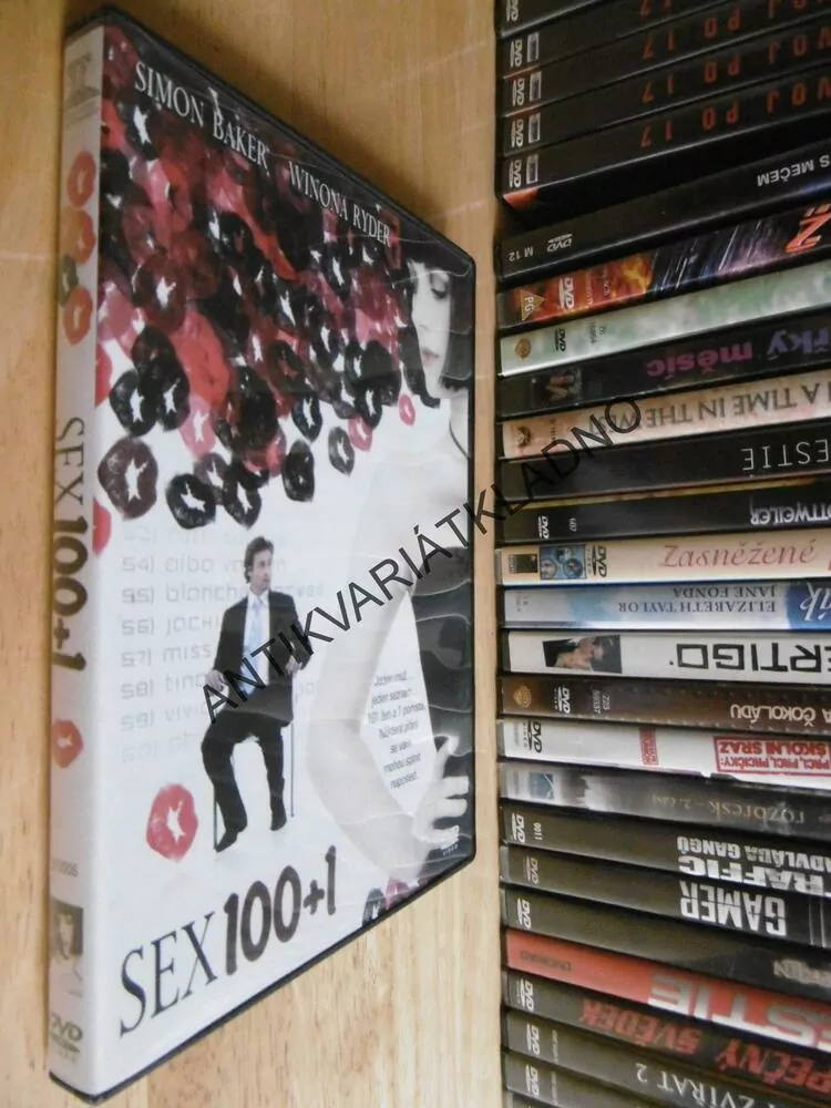 SEX 100+1, SIMON BAKER, WINONA RYDER, DVD FILM