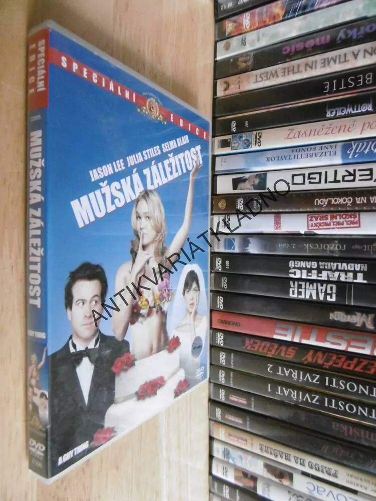MUŽSKÁ ZÁLEŽITOST, DVD FILM 