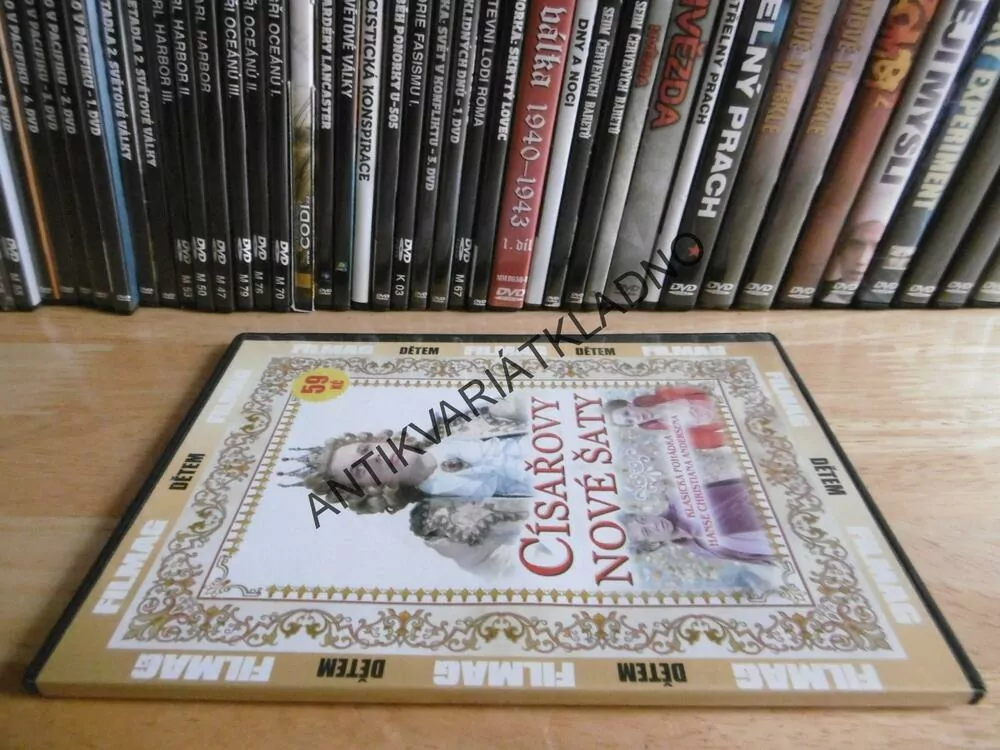 CÍSAŘOVY NOVÉ ŠATY, DVD FILM 