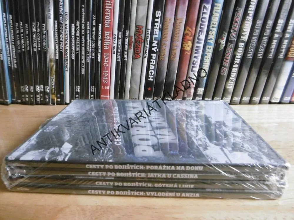 PORÁŽKA NA DONU, CESTY PO BOJIŠTÍCH, 1-4, DVD FILM