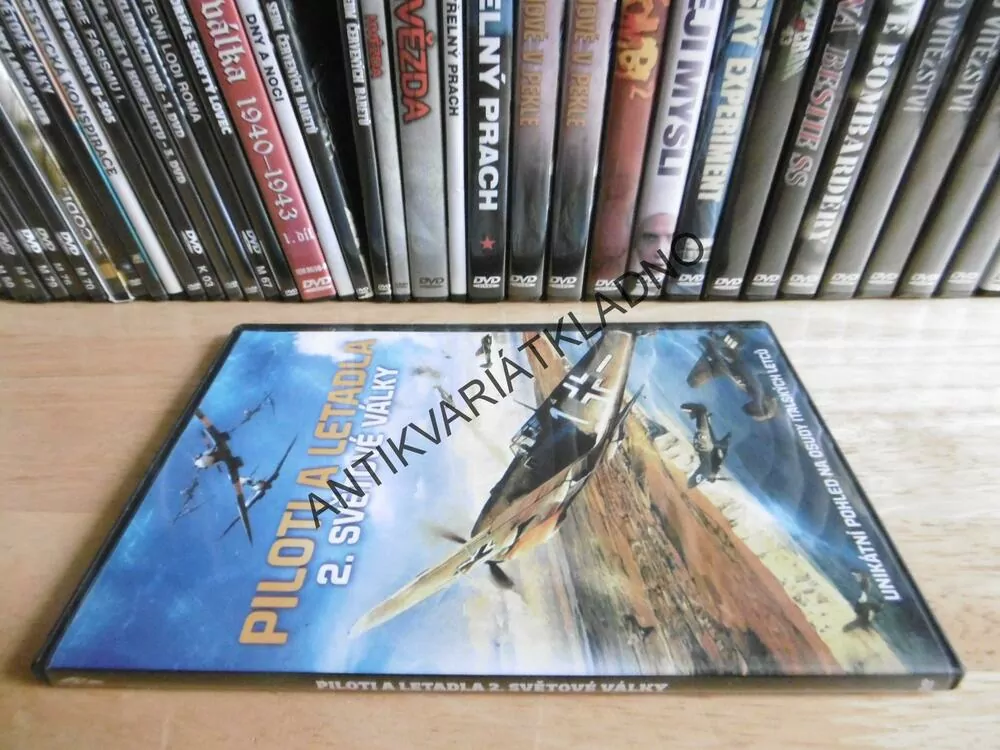 PILOTI A LETADLA 2. SVĚTOVÉ VÁLKY, DVD FILM DOKUMENT