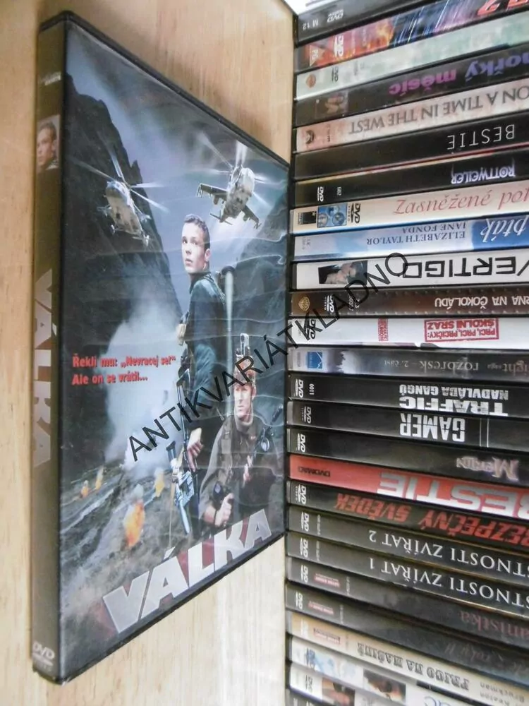 VÁLKA, DVD FILM 