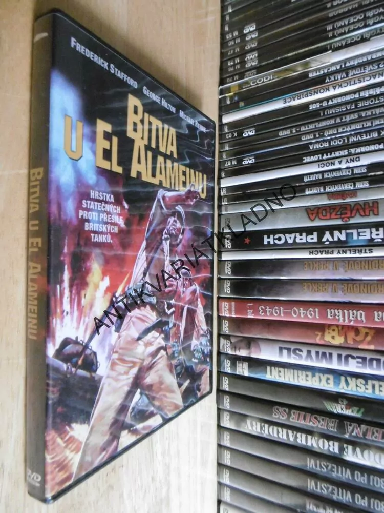 BITVA U EL ALAMEINU, DVD FILM 