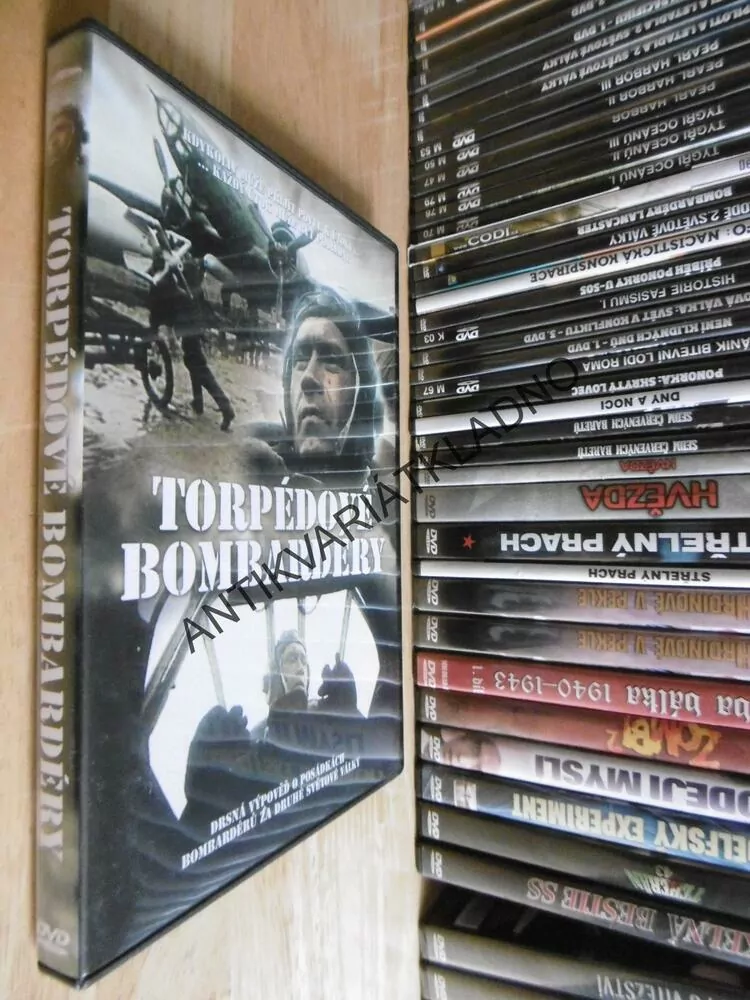 TORPÉDOVÉ BOMBARDÉRY, DVD FILM 