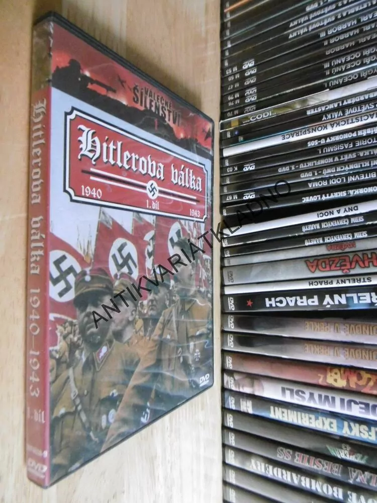 HITLEROVA VÁLKA, 1. DÍL, 1940-43, DVD FILM