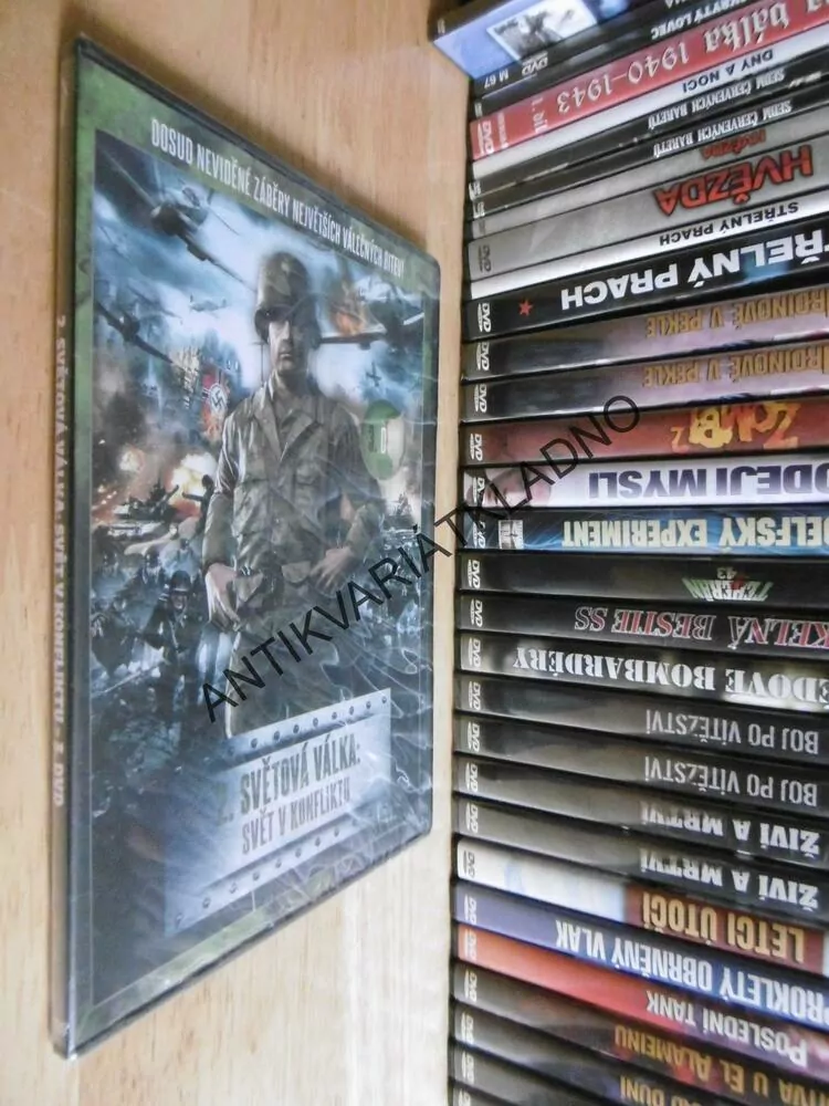 2. SVĚTOVÁ VÁLKA, SVĚT V KONFLIKTU, DVD FILM DOKUMENT
