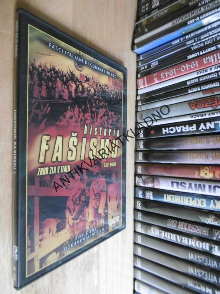 HISTORIE FAŠISMU, ZROD ZLA V ITÁLII, 1., DVD FILM DOKUMENT