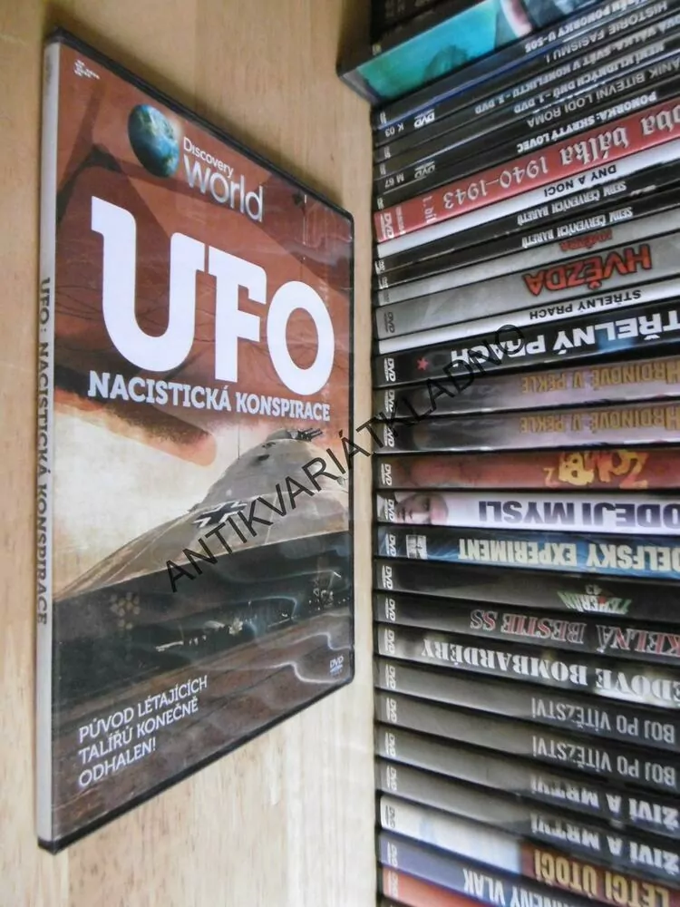 UFO, NACISTICKÁ KONSPIRACE, DVD FILM DOKUMENT