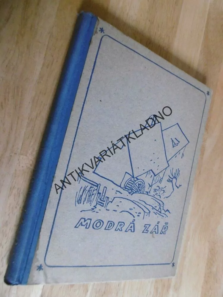 MODRÁ ZÁŘ, JOSEF KOVÁŘ, 1942, FRANTIŠEK STEJSKAL, **an