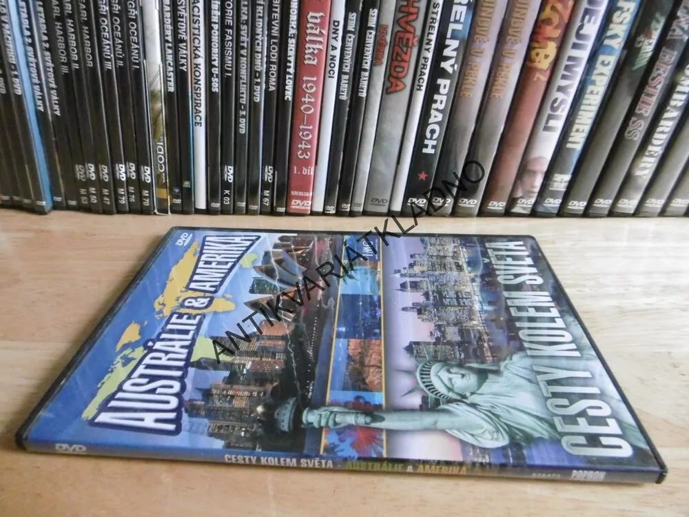CESTY KOLEM NÁS, AUSTRÁLIE A AMERIKA, DVD FILM 