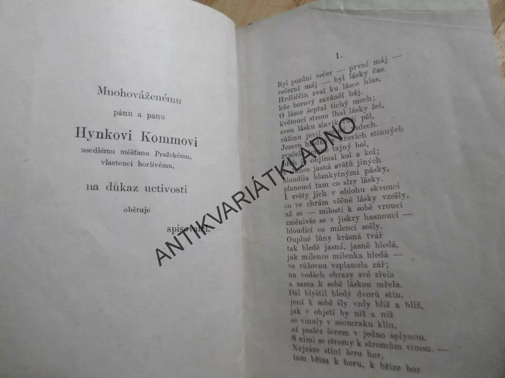 MÁJ, KAREL HYNEK MÁCHA, 1836