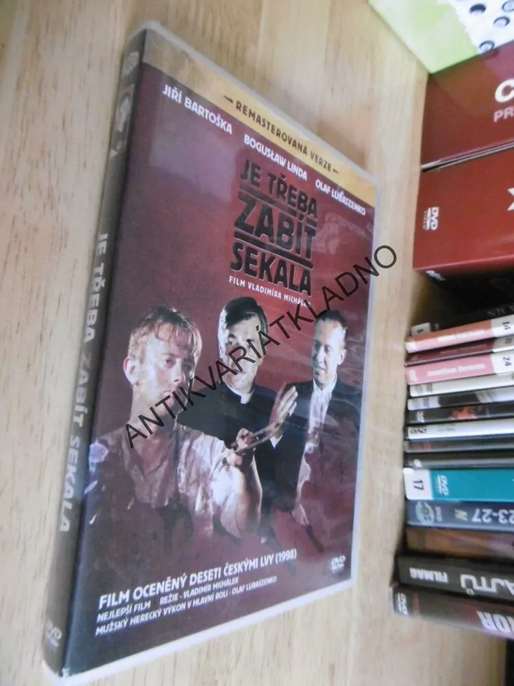 JE TŘEBA ZABÍT SEKALA, DVD FILM  ČR