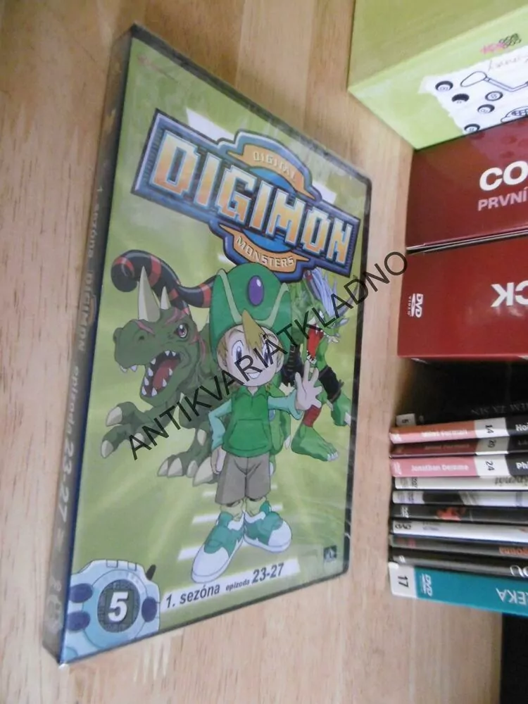 DIGIMON, DIGITAL MONSTERS 5., 23-27, DVD FILM