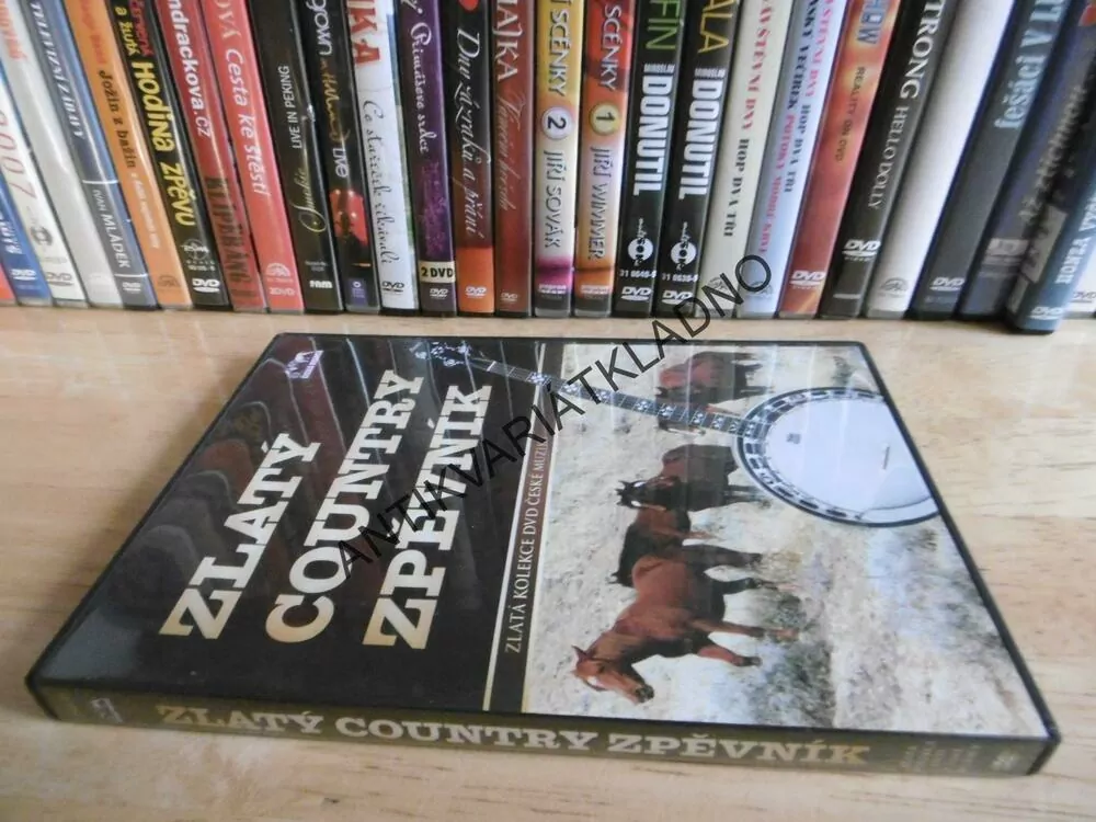 ZLATÝ COUNTRY ZPĚVNÍK, ZLATÁ KOLEKCE ČESKÉ MUZIKY, DVD HUDBA