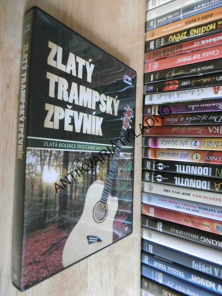 ZLATÝ TRAMPSKÝ ZPĚVNÍK, ZLATÁ KOLEKCE ČESKÉ MUZIKY, DVD HUDBA