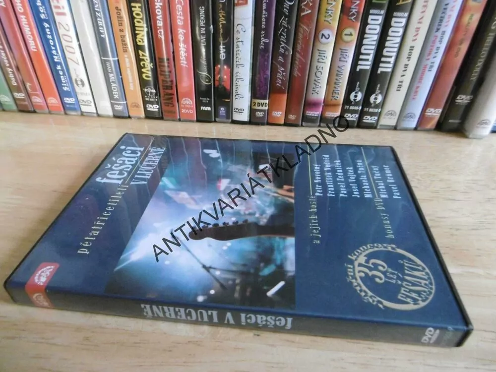 PĚTATŘICETILETÍ FEŠÁCI V LUCERNĚ, DVD HUDBA