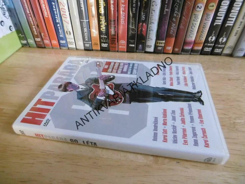 HITPARÁDA 60 .LÉTA.VONDRÁČKOVÁ, GOTT, KUBIŠOVÁ, NECKÁŘ, AJ., DVD HUDBA