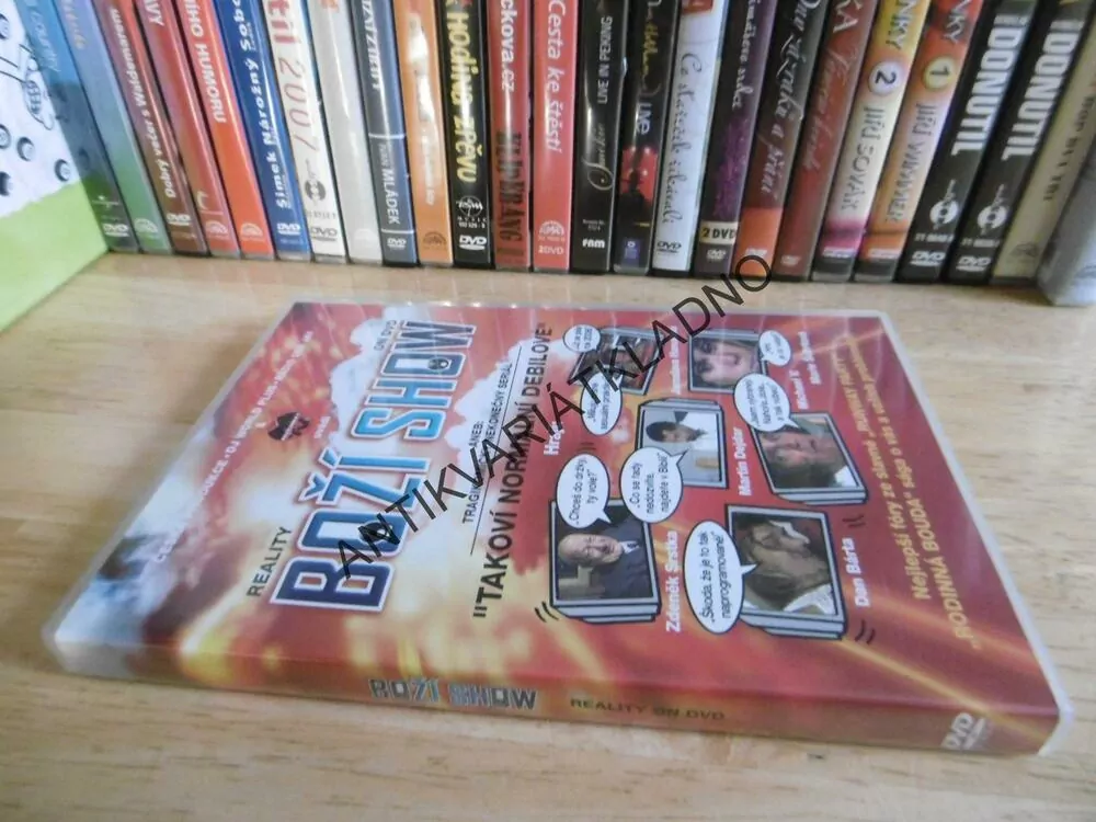 BOŽÍ SHOW, SRSTKA, DEJDAR, HANUŠOVÁ, BÁRTA, AJ., DVD FILM