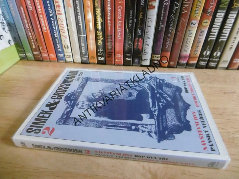 NÁVŠTĚVNÍ DNY,2., HOP DVA TŘI, ŠIMEK, GROSSMANN , DVD FILM