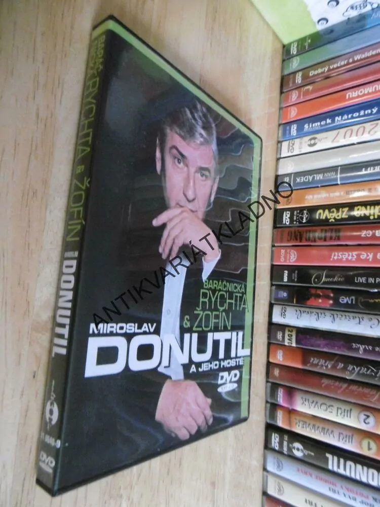 MIROSLAV DONUTIL A JEHO HOSTÉ, BARÁČ.RYCHTA, ŽOFÍN, DVD FILM