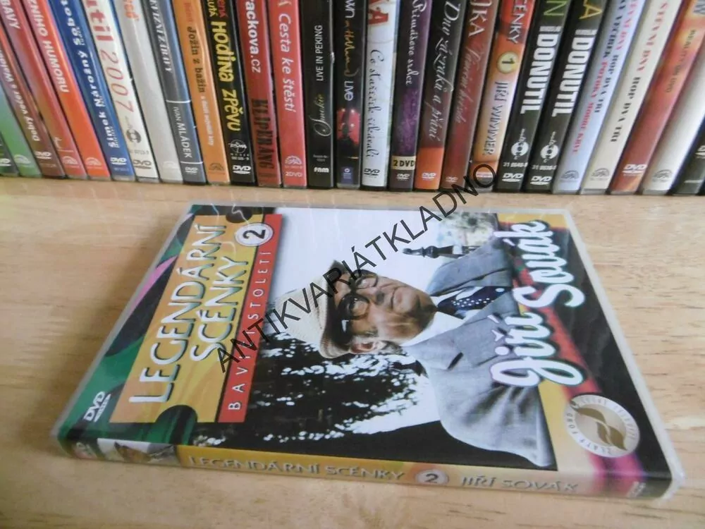 JIŘÍ SOVÁK, LEGENDÁRNÍ SCÉNKY 2., BAVIČI STOLETÍ, DVD FILM