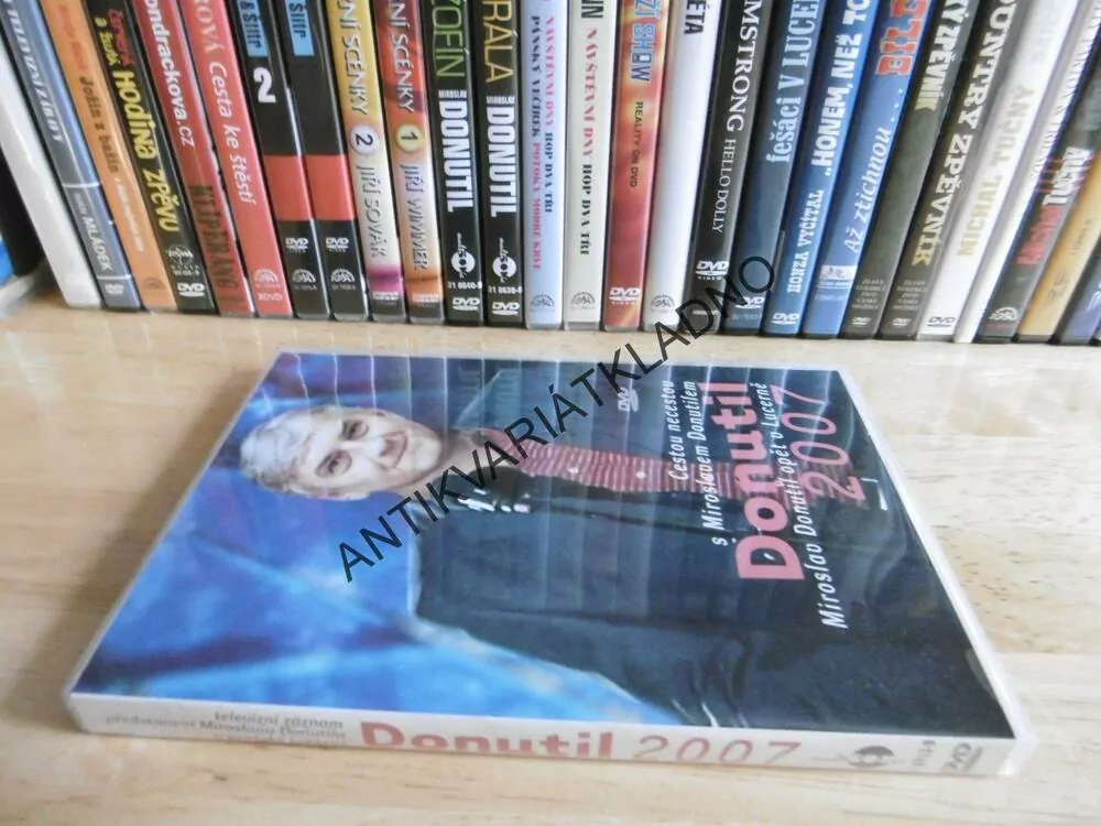 CESTOU NECESTOU, MIROSLAV DONUTIL LUCERNA 2007, DVD FILM