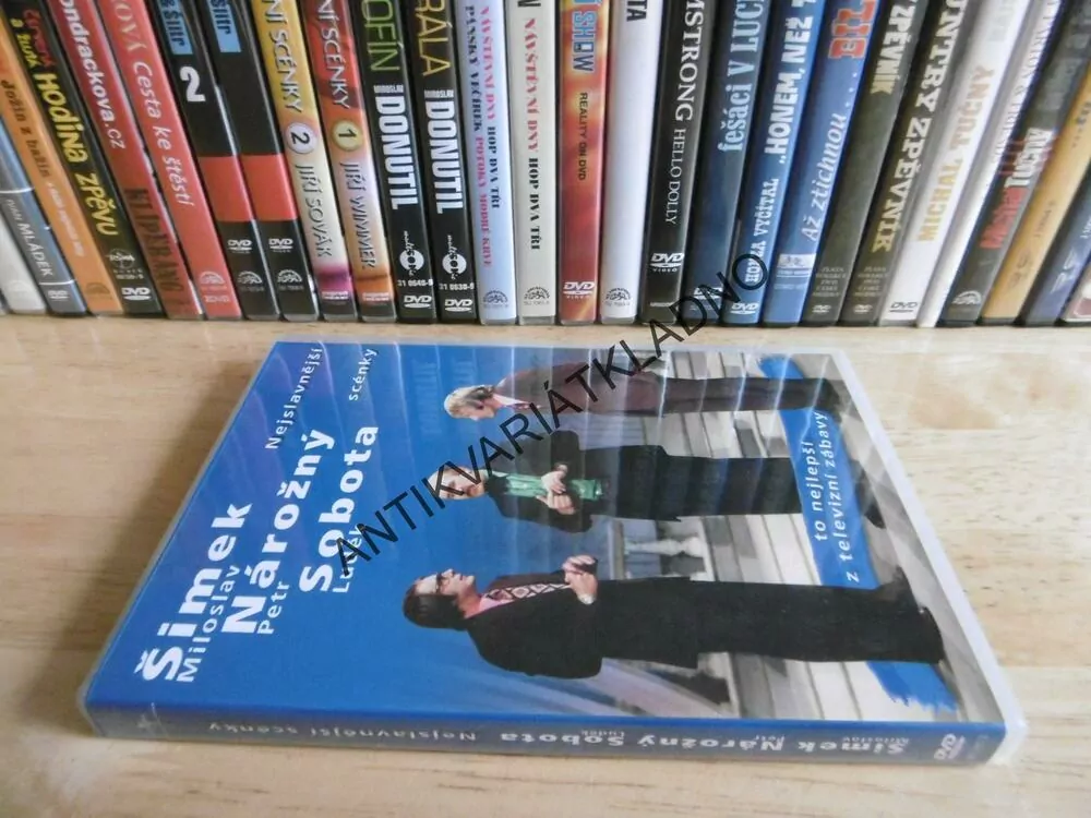 NEJSLAVNĚJŠÍ SCÉNKY, ŠIMEK, NÁROŽNÝ, SOBOTA, DVD FILM