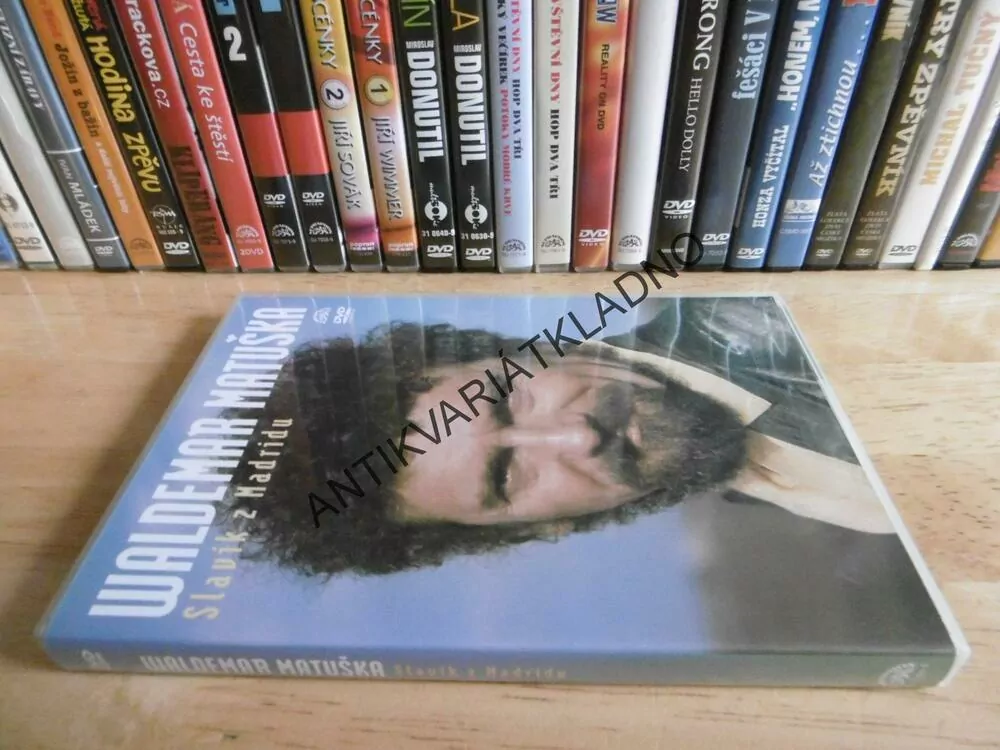 WALDEMAR MATUŠKA SLAVÍK Z MADRIDU, DVD FILM