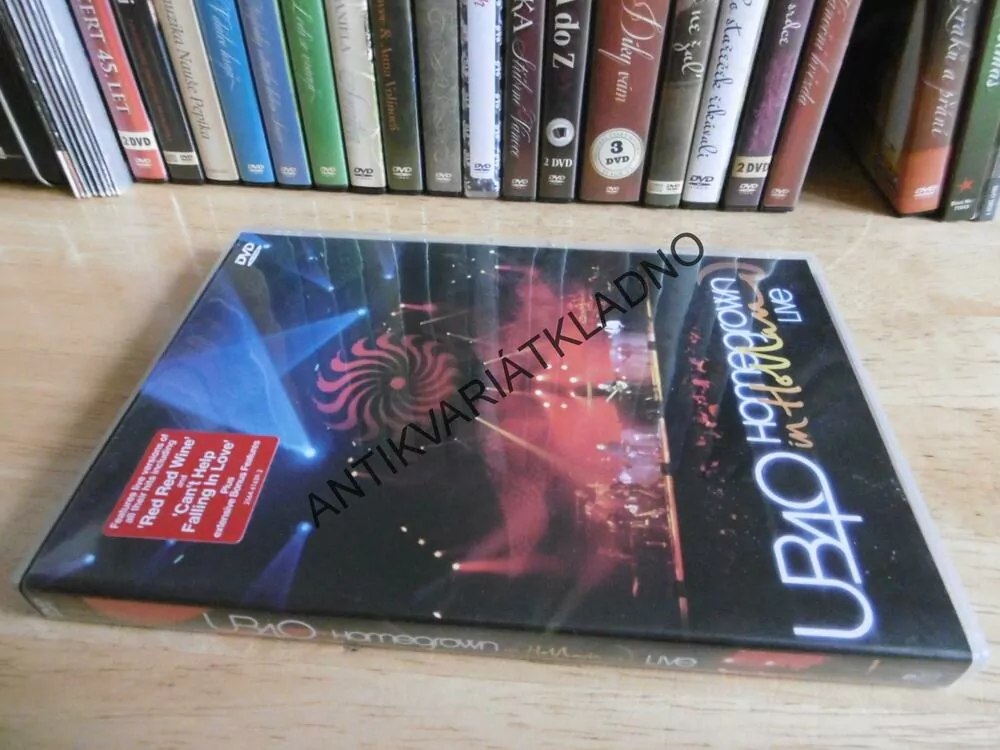 UB 40 HOMEGROWN LIVE, DVD HUDBA