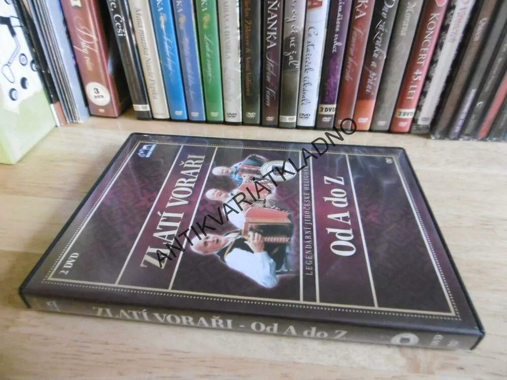ZLATÍ VORAŘI OD A DO Z, HELIGONKY, 2 X DVD HUDBA