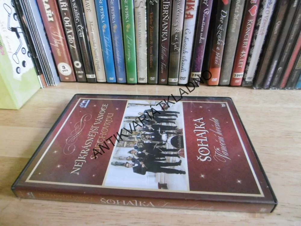 NEJKRÁSNĚJŠÍ VÁNOCE S DECHOVKOU ŠOHAJKA, VÁNOČNÍ HVĚZDA, DVD HUDBA