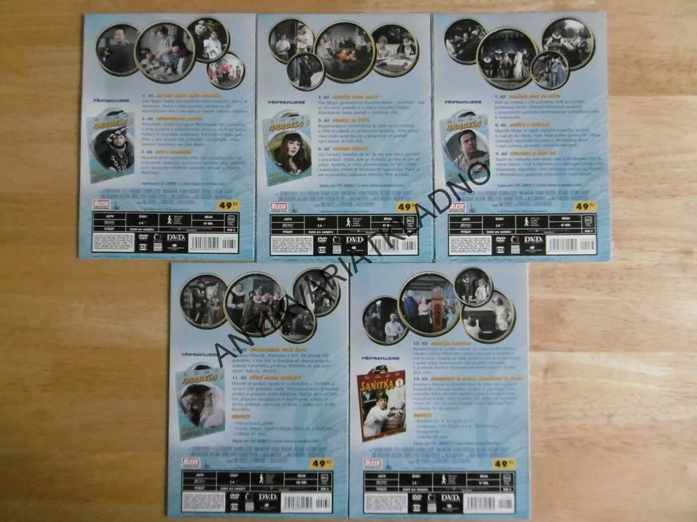 ARABELA, 1-13, NA 5 DVD POHÁDKA