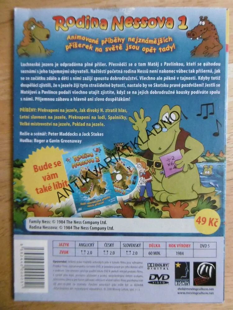 RODINA NESSOVA 1, DVD FILM
