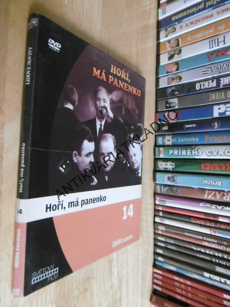 HOŘÍ MÁ PANENKO, DVD FILM