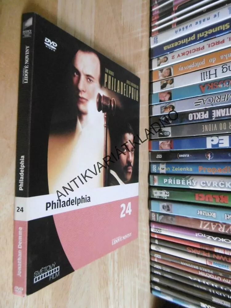 PHILADELPHIA, TOM HANKS, DVD FILM