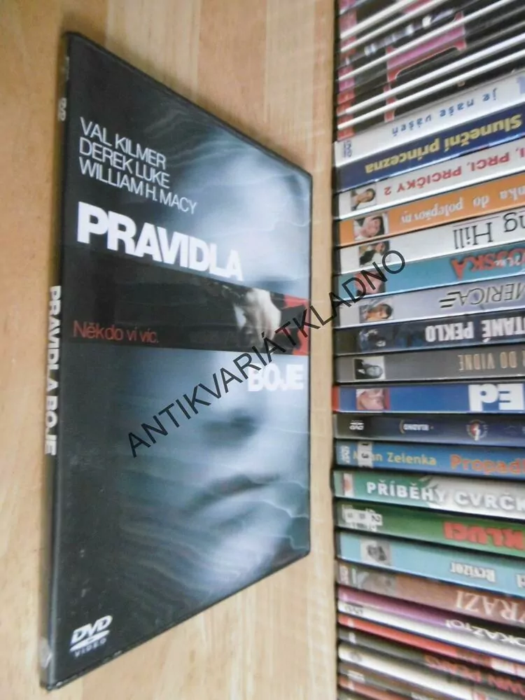 PRAVIDLA BOJE, DVD FILM