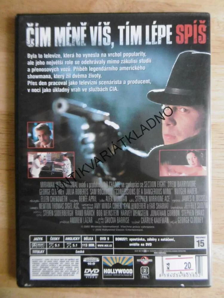 MILUJTE SVÉHO ZABIJÁKA, DVD FILM,