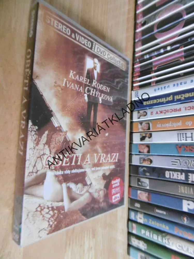 OBĚTI A VRAZI, DVD FILM 